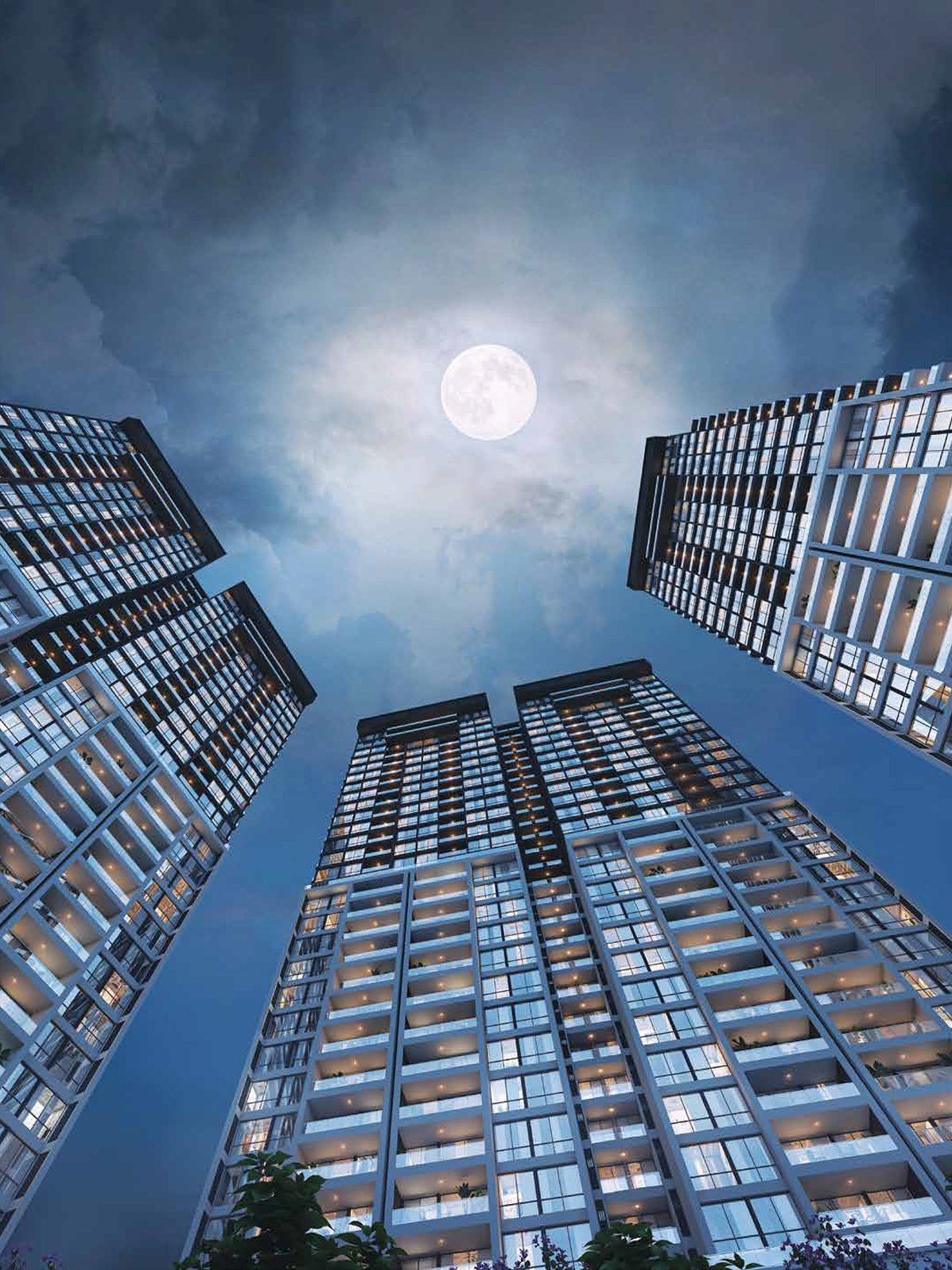 Exterior view of ANP Privado &mdash; photo gallery, images, brochure, amenities, cost sheet, price breakup, availability details, RERA number, RERA certificate, possession date, layout plan, logo, floor plan, master plan, and location map showcasing project highlights and features.